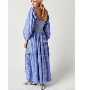 Dahlia Embroidered Maxi Dress